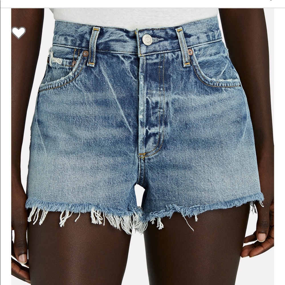 - Agolde denim cutoff Parker vintage shorts size 32